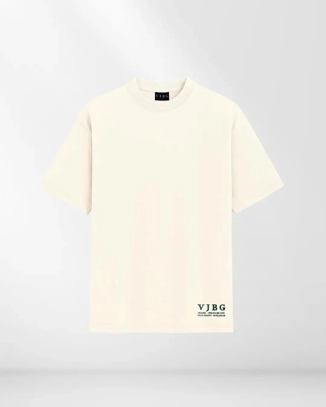 BESONDERS GELIEBT OVERSIZED T-SHIRT BEIGE (UNISEX)