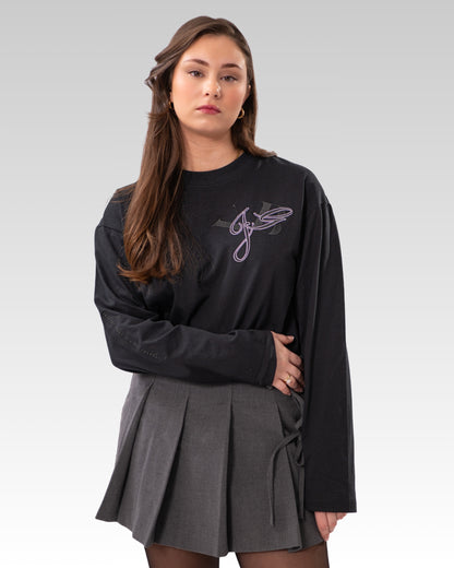 VJBG LONGSLEEVE BLACK (UNISEX)