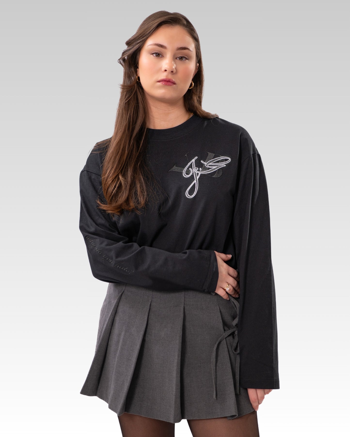 VJBG LONGSLEEVE BLACK (UNISEX)