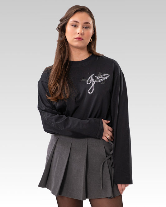 VJBG LONGSLEEVE BLACK (UNISEX)