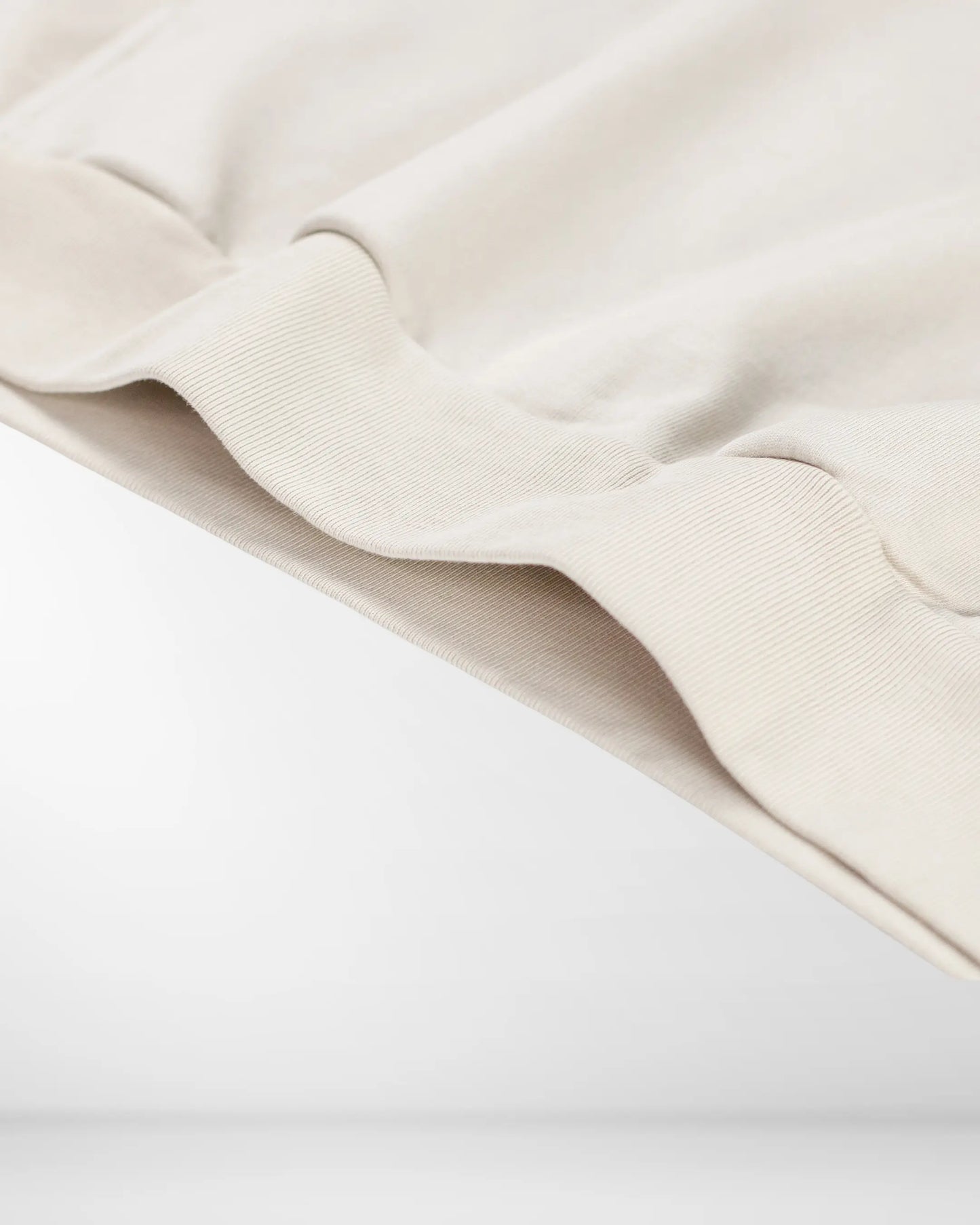 BESONDERS GELIEBT OVERSIZED CROPPED FIT HOODIE BEIGE (UNISEX)