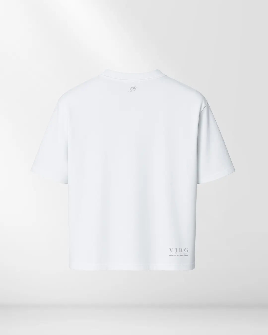 „ECHT“ BOXED FIT T-SHIRT WEISS (UNISEX)