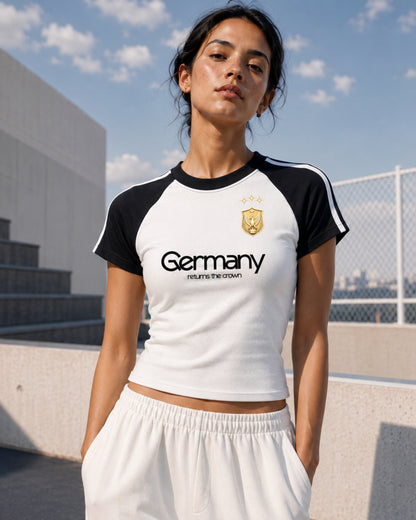 Germany returns the crown Bodycon-T-Shirt Woman
