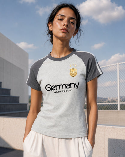 Germany returns the crown Bodycon-T-Shirt Woman
