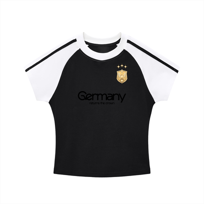 Germany returns the crown Bodycon-T-Shirt Woman