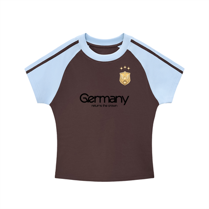 Germany returns the crown Bodycon-T-Shirt Woman