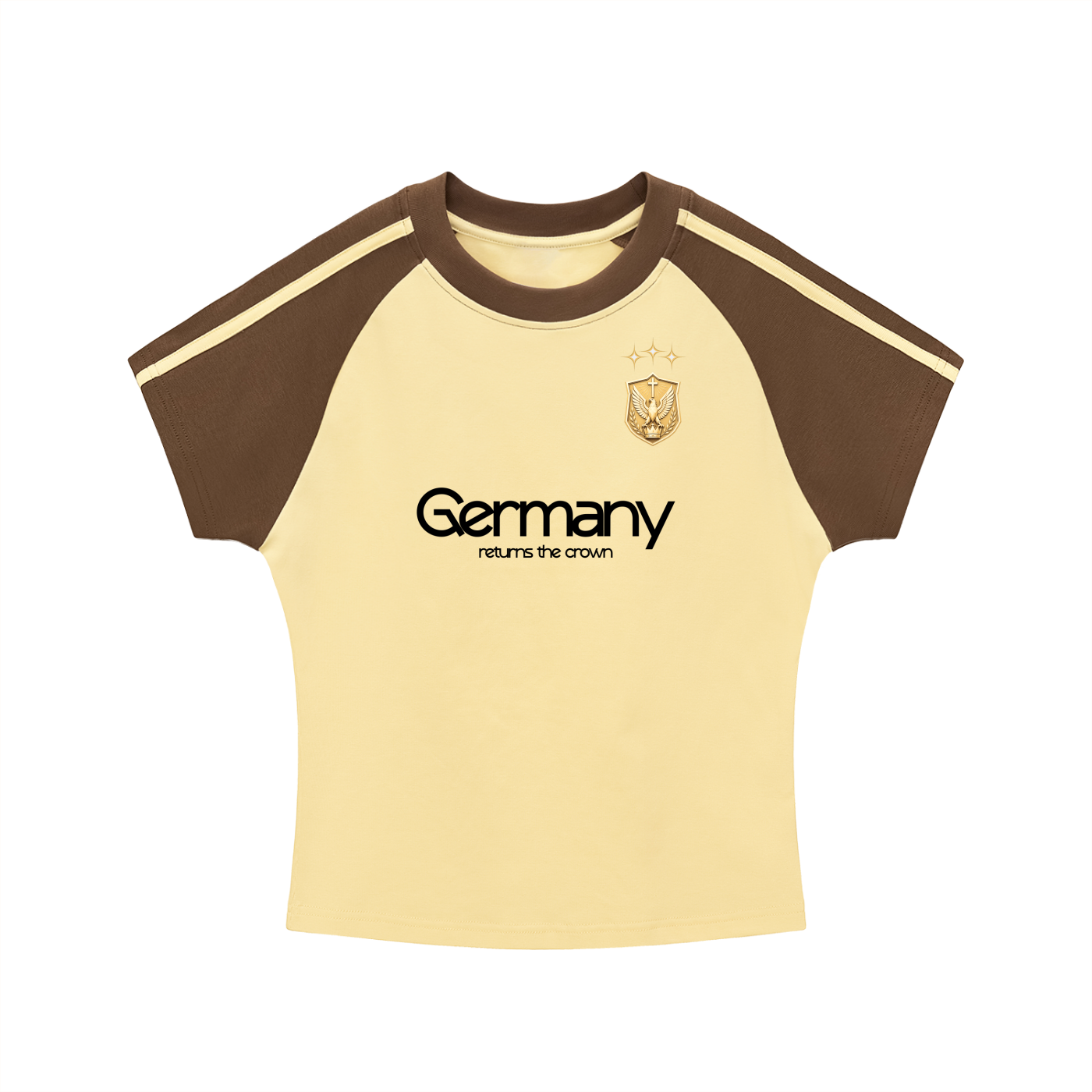 Germany returns the crown Bodycon-T-Shirt Woman