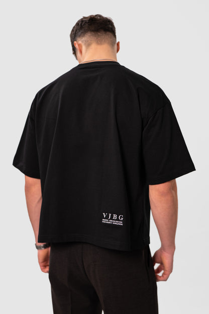 LONDON BOXED FIT T-SHIRT BLACK (UNISEX)